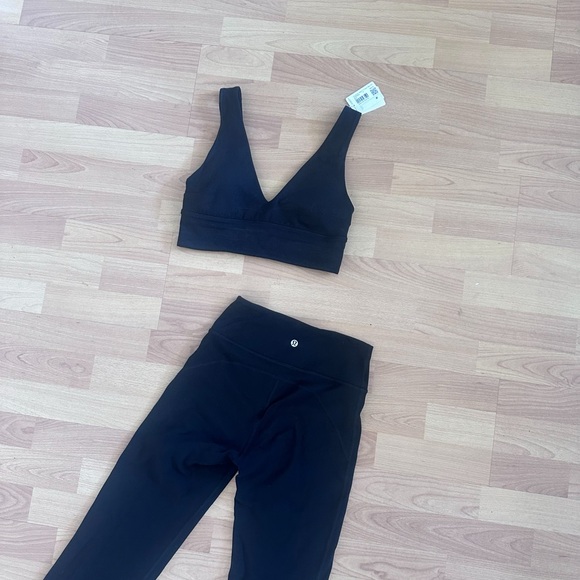 Lululemon Align-style yoga set (sports bra + flared/Align-type pants) - Picture 5 of 6